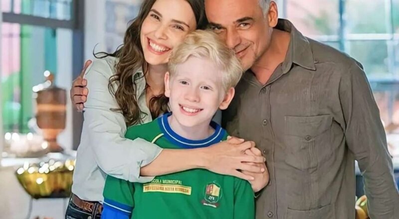 Personagem Cristian da novela Terra e Paixão, interpretado por Felipe Melquiades, retratando a condição de albinismo.