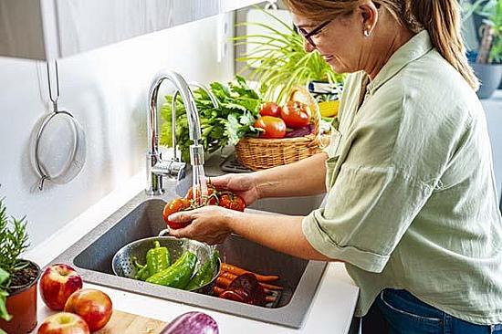 Germes causadores de envenenamento alimentar como Salmonela, E. coli e Cyclospora